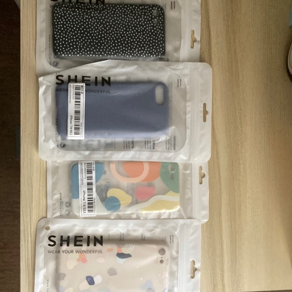 Four NWT Shein Iphone 7/8/SE2 Case - Picture 2 of 8